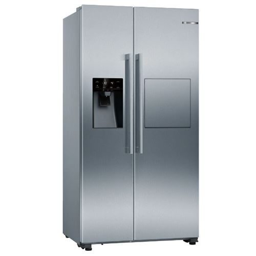 Réfrigérateur américain 531L Froid Ventilé BOSCH 90,8cm A++, KAG93AIEP