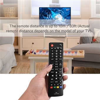 Télécommande De Remplacement Pour TV LG – Compatible 55LA970V, 55LA965V, 55LN575, Etc. – Neuf