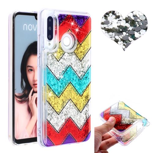 Coque en TPU sables mouvants plusieurs couleurs pour votre Huawei P30 Lite/Nova 4e