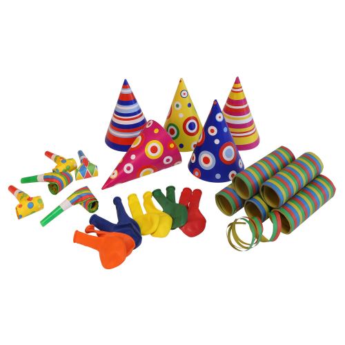 Amscan Set de fête Carnaval papier/plastique/latex 25 pièces