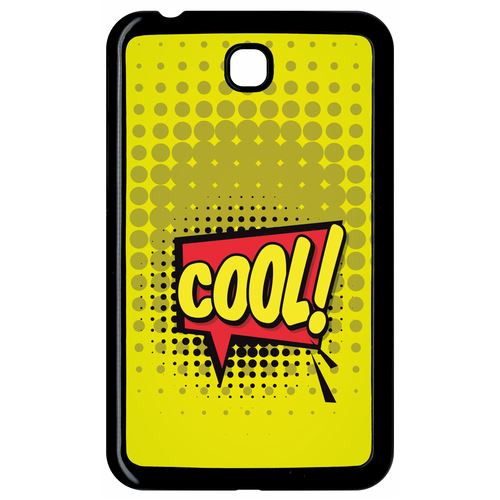 Coque Samsung Galaxy Tab 3 P3200 Cool Fond Jaune