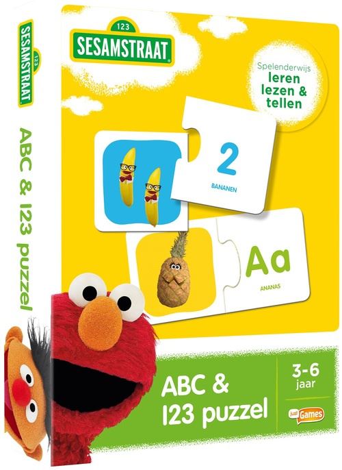 Just Games jeu éducatif Sesame Street ABC & 123