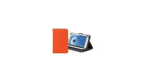 Rivacase etui tablette universel biscayne 7 '' - orange texturé