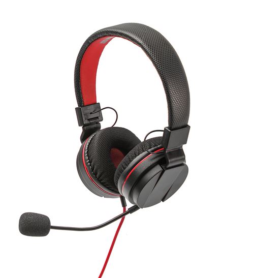 Snakebyte - Casque Gaming - Headset S - Nintendo Switch - Noir/Rouge - Image 3