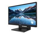 Philips 242B9T - Écran LED - 24" (23.8" visualisable) - écran tactile - 1920 x 1080 Full HD (1080p) @ 60 Hz - IPS - 250 cd/m² - 1000:1 - 5 ms - HDMI, DVI-D, VGA, DisplayPort - haut-parleurs - texture noire
