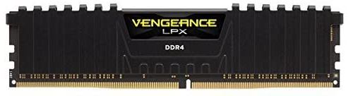 Corsair Vengeance LPX 8Go 1x8Go DDR4 2400MHz C14 XMP 2.0 Kit de Memoire Haute Performance Noir Memoire RAM Achat prix fnac