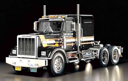Tamiya - 56336 - radio commande - camion - king hauler noir