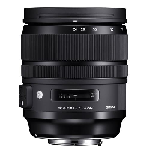 Objectif Sigma 24-70mm F2.8 DG OS HSM Art pour Canon - Zoom