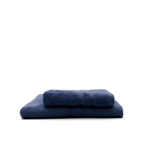 TODAY Lot de 1 Serviette de bain 50 x 100 cm + 1 Drap de bain Ciel d'Orage - 70 x 130 cm - 100% coton