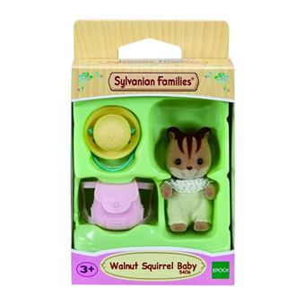 Figurine Sylvanian Families Le bébé écureuil roux