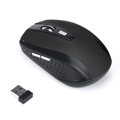 Generique Noir Souris Sans Fil 2,4 Ghz Récepteur Usb - Image 2