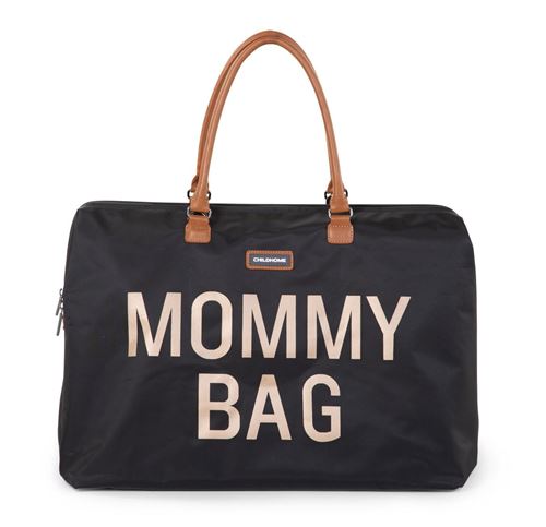 Sac à langer mommy bag black gold - child wheels