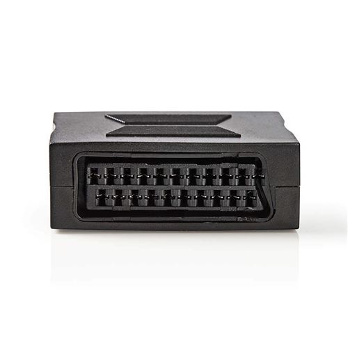 Nedis CVGP31950BK Adaptateur PERITEL SCART Femelle - SCART Femelle Noir