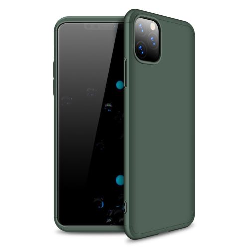 Coque en TPU matte détachable en 3 pièces rigide vert pour votre Apple iPhone 11 Pro Max 6.5 pouces