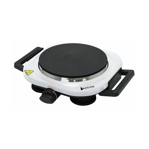 Plaque de cuisson 1 feu - Blanc - 1500W - Blackpear BHP001