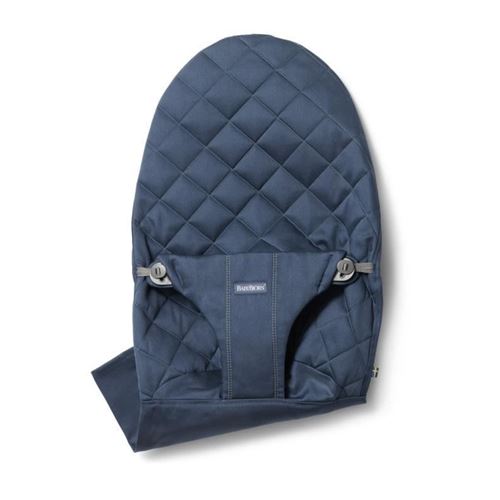 BABYBJORN - Housse pour Transat, Bleu nuit, Cotton