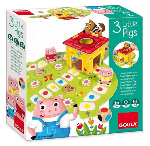 Jeu éducatif Goula Les 3 petits cochons