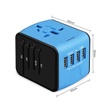 Universel Chargeur de Voyage International Plug Mobile Adaptateur Royaume-Uni à l/'UE aus USA NZ