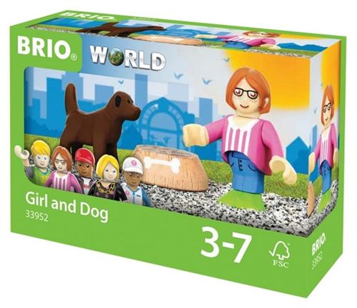 33952 Personnage et Chien BRIO