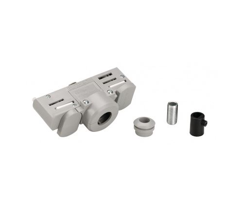 Eutrac sans rail, gris argent, avec passe-fil
