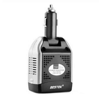 Bloc Onduleur Multiprise Protégé Mixte 250 Volts Et USB 5 Volts Sur Allume Cigare 300 Watts