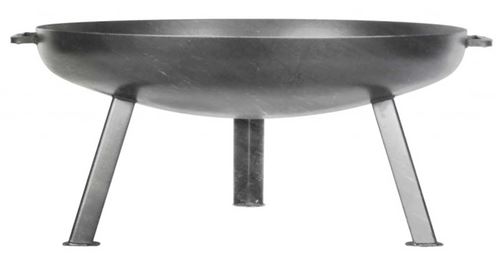 Farmcook - Brasero rond en acier 3 pieds fins 60 cm