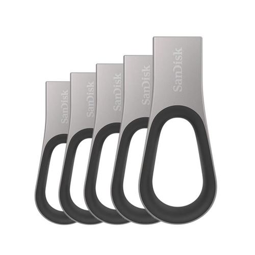 Clé USB Sandisk Ultra 32 Go CZ93 USB 3.1 Flash Drive Stick 130MB/s (paquet de cinq)