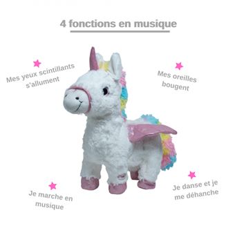 Animal en peluche Shok ID Lady la licorne magique