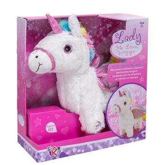 Animal en peluche Shok ID Lady la licorne magique