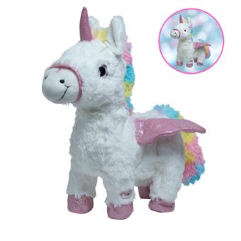 Animal en peluche Shok ID Lady la licorne magique
