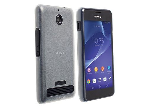 Krusell FrostCover - Achterzijde behuizing voor mobiele telefoon - wit - voor Sony XPERIA E1