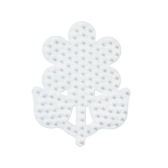 Plaque pour perles à repasser hama midi : petite fleur - 1
