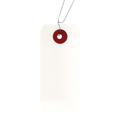 Etiquettes blanches x 60