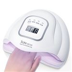 Lampe UV pour ongles 120 W Led Lampe Sèche-Ongles - SUN X5 MAX - Blanc