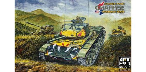 M24 Chafee Tank Korea War Vision - 1:35e - Afv-club