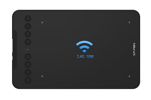 Tablette Graphique sans Fil XP-PEN Deco mini7W Tablette à Stylet à 7x4 Pouces Stylet Passif 8192 Niveaux avec Inlinaison à 60° - Compatible Mac, Windows et Chromebook