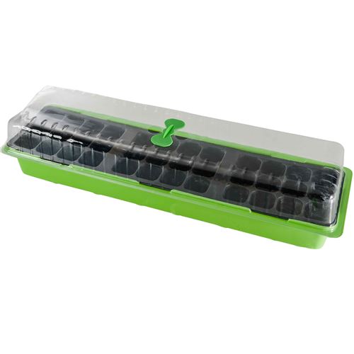 Serre de germination 56x16x6,5cm