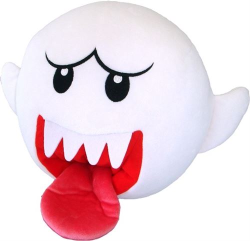 Little Buddy peluche Super Mario Bros: Boo 25 cm blanc