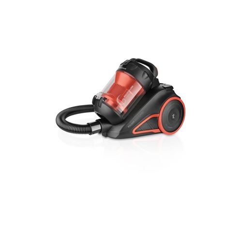Taurus 948969000 Aspirateur Sans Sac Pulsar Eco Turbo - 800 W - 2 L - Noir Et Rouge