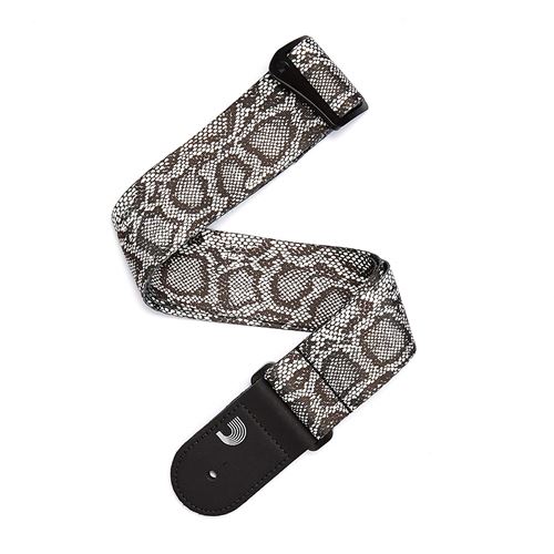 Planet Waves 50H10 Sangle de guitare Motif peau de serpent