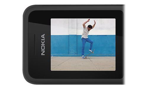 Nokia 130 Dual SIM - Téléphone mobile - double SIM - microSD slot - 160 x 128 pixels (114 ppi) - RAM 4 Mo - Nokia Series 30+ - noir