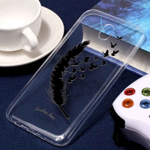 Galaxy J7 (2017) Coque Protection TPU Plumes ALS51907