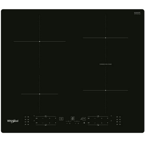 Whirlpool WB B8360 NE Noir Intégré 59 cm Plaque avec zone à induction 4 zone(s)