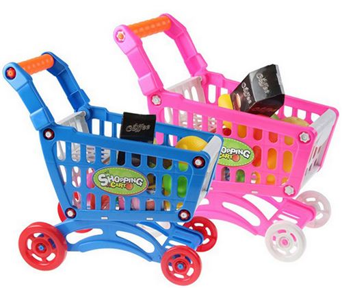 Landaux de poupée caddies pour enfants - Multicolore