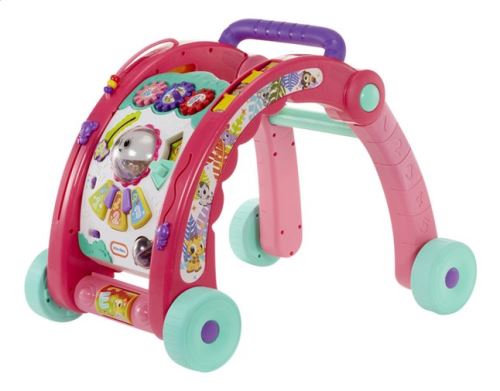 Little Tikes pousseur 3 en 1 Activity Walker rose