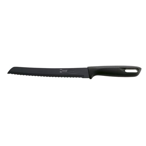 Couteau à pain lame 20.5cm en titanium - Table Passion - Noir - Acier