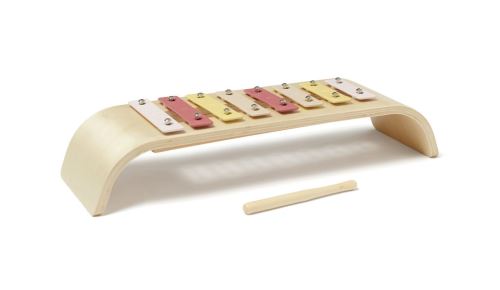 Kid's Concept xylophone en bois 36 cm 2 pièces rose