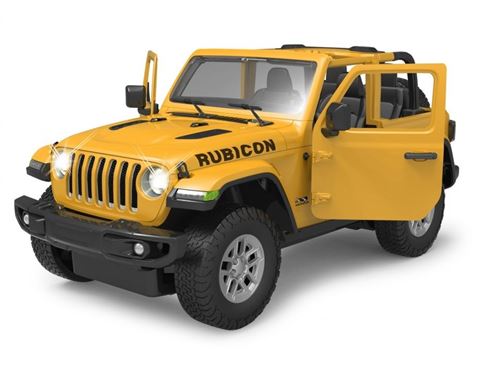 Rastar RC Jeep Wrangler JL Junior 2.4 GHz 1:14 jaune