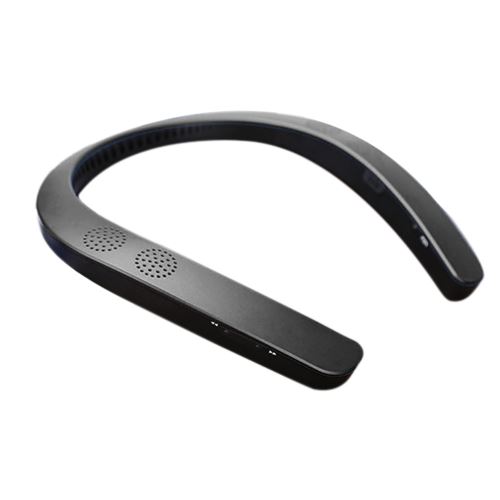 Bluetooth 5.0 sans fil Neckband cou FM Haut-parleur stéréo AUX SD USB pour iPhone_kosenewe507