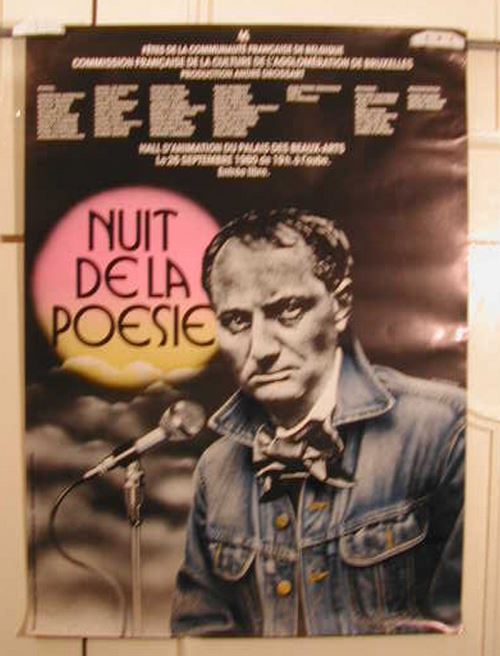 Nuit de la Poésie - 47x65 cm - AFFICHE / POSTER